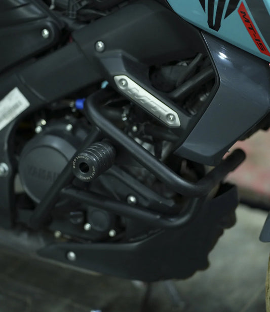 Moto Torque - ALPHA- Yamaha MT-15 Crash Guard v2.0 (BLACK)