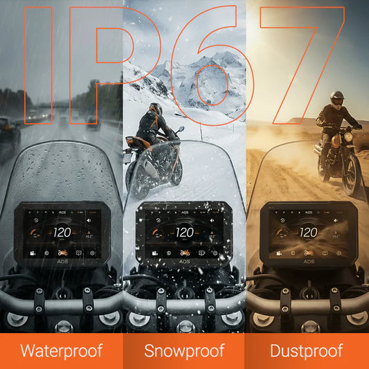 ADS ROVER Pro 6.25” Motorcycle CarPlay & Android Auto Display
