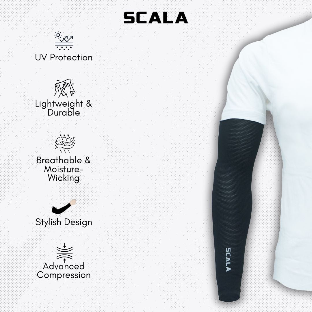Scala - Air-X Arm Sleeves - Black