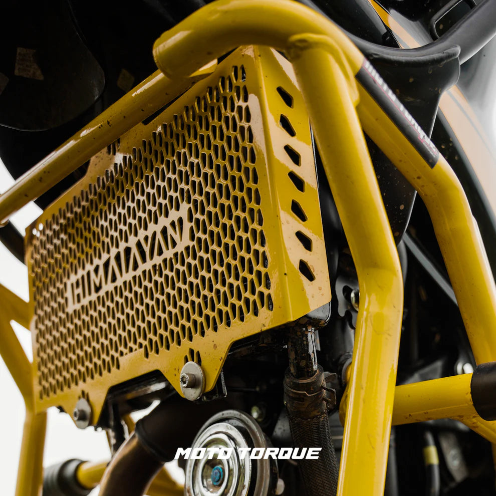 Moto Torque - HIMALAYAN 450 - RADIATOR GUARD (Yellow)
