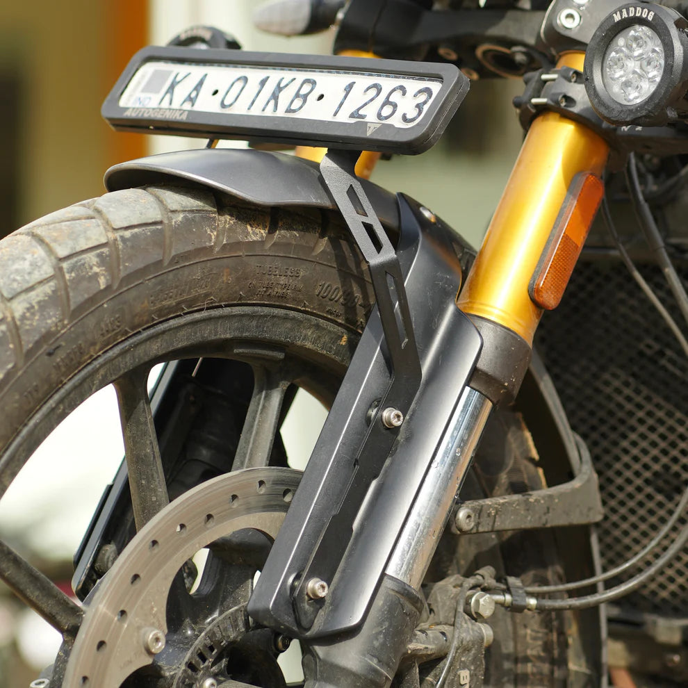 Moto Torque - NUMBER PLATE HOLDER FOR TRIUMPH SCRAMBLER 400X