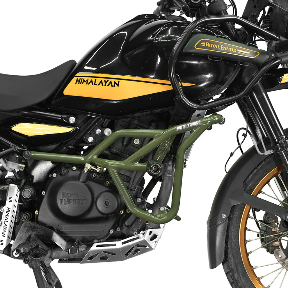 Moto Torque - HIMALAYAN 450 - PANTHER CRASH GUARD(GREEN)