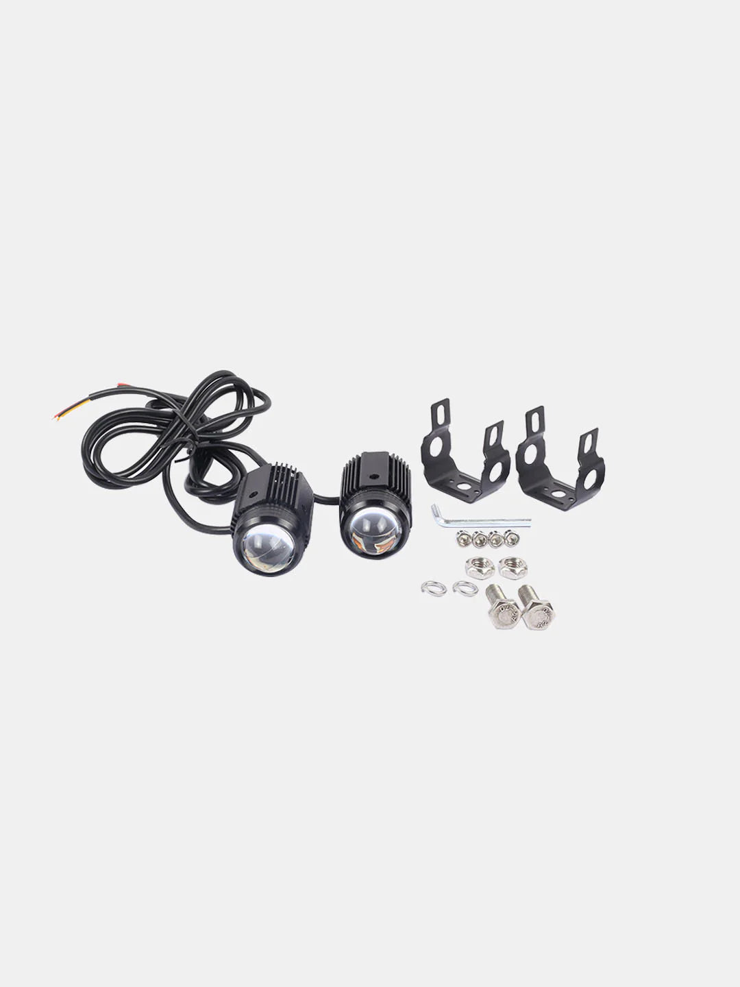 HJG Mini Pair Yellow-White Fog Light