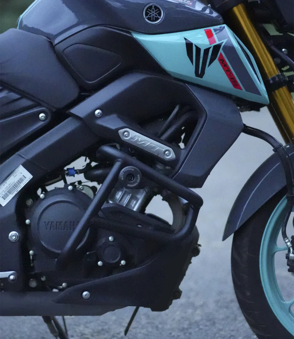 Moto Torque - ALPHA- Yamaha MT-15 Crash Guard v2.0 (BLACK)