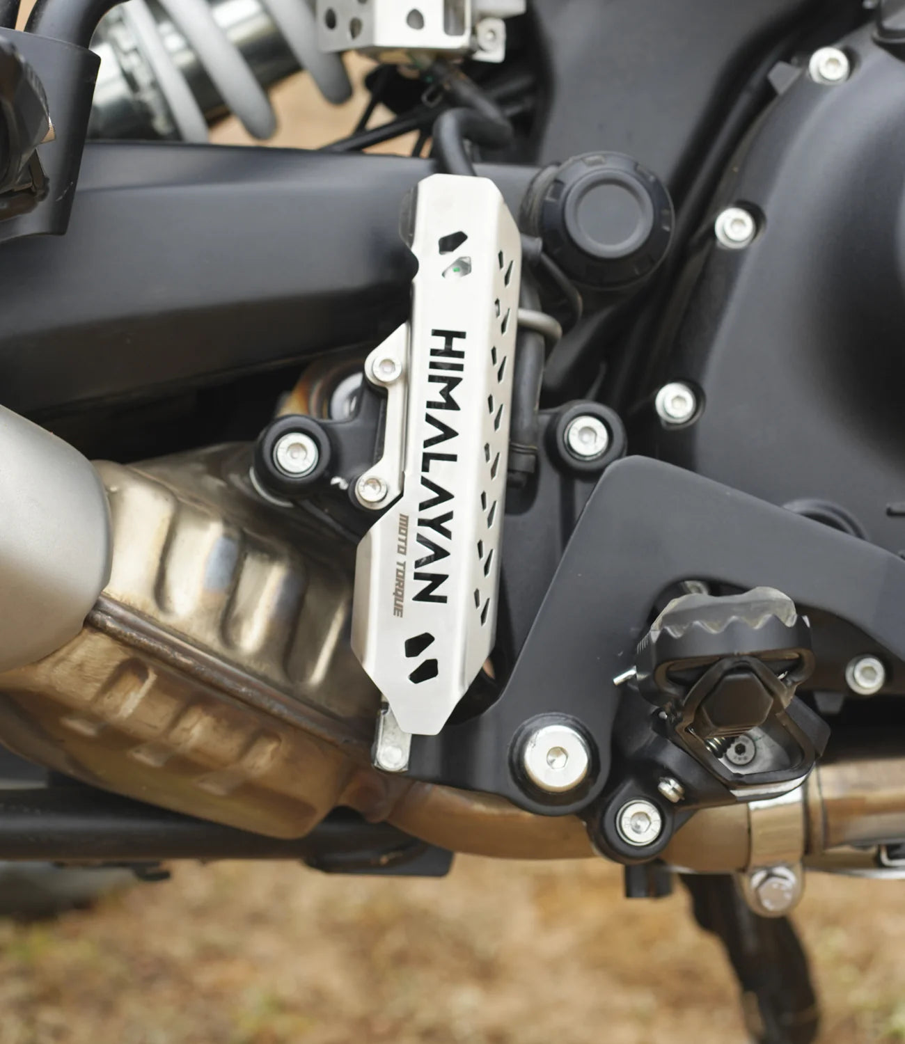 Moto Torque - HIMALAYAN 450 - REAR MASTER CYLINDER GUARD (SS)