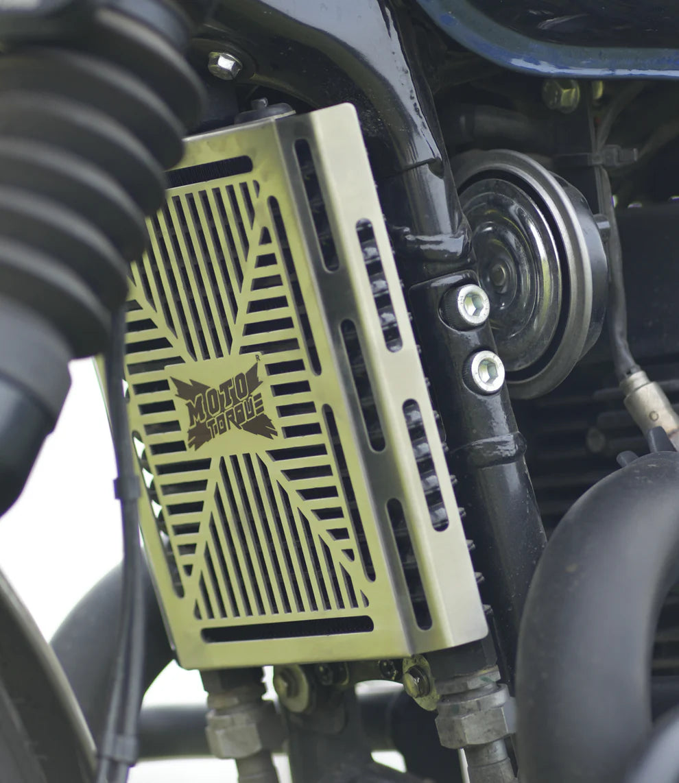 Moto Torque - INTERCEPTOR / GT650 - Radiator Guard SS