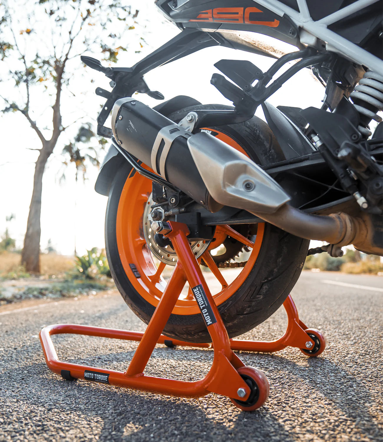 Moto Torque - PADDOCK STAND - RED