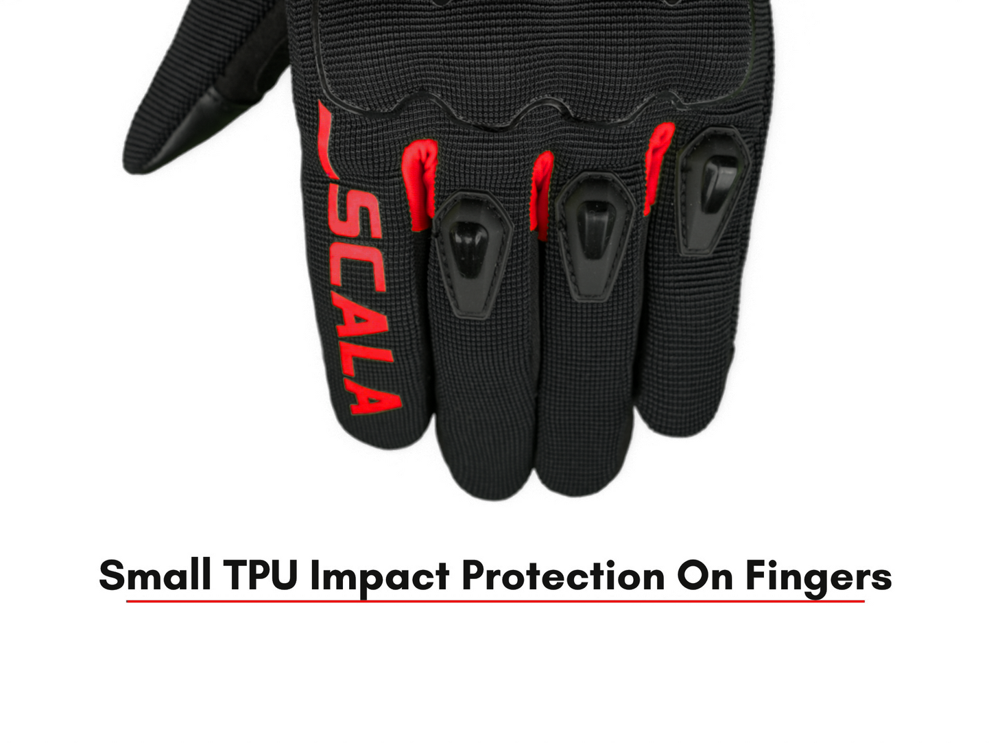 Scala - Atlas Glove - Black-Red