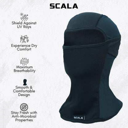 Scala - CoolKnit Multipanel Balaclava: Black