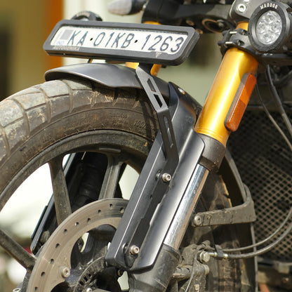 Moto Torque - NUMBER PLATE HOLDER FOR TRIUMPH SCRAMBLER 400X