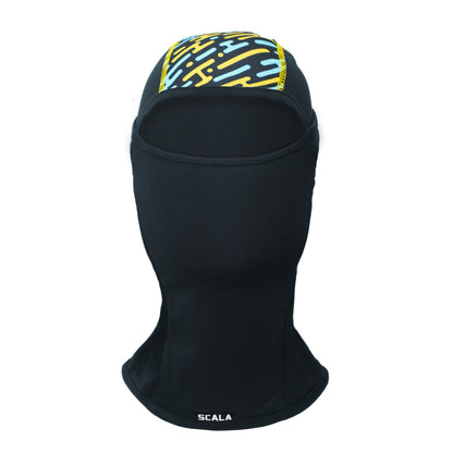 Scala - CoolKnit Multipanel Balaclava: Blue Yellow