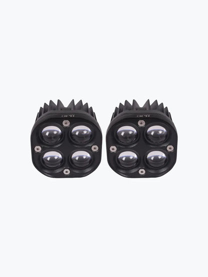 HJG 4 LED Quad Lens Fog Light Pair