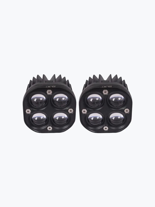 HJG 4 LED Quad Lens Fog Light Pair