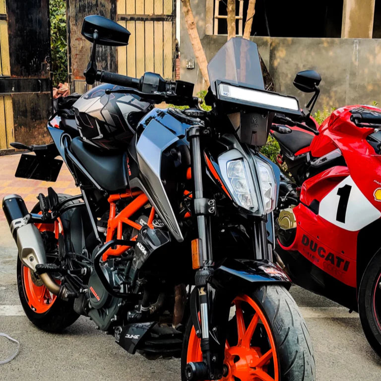 KTM DUKE 390 GEN-2 K1 WINDSCREEN (SMOKE)