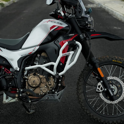 Moto Torque - MAX PRO CRASH GUARD (WHITE) FOR XPULSE 210
