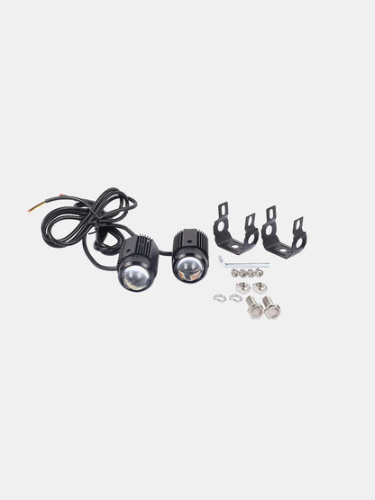 HJG Mini Pair Yellow-White Fog Light