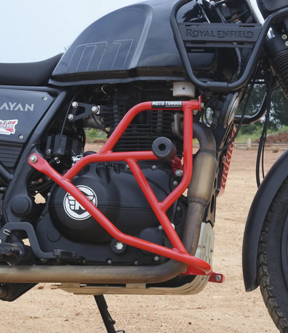 Moto Torque - GUARDIAN - HIMALAYAN CRASH GUARD (RED)