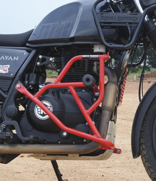 Moto Torque - GUARDIAN - HIMALAYAN CRASH GUARD (RED)