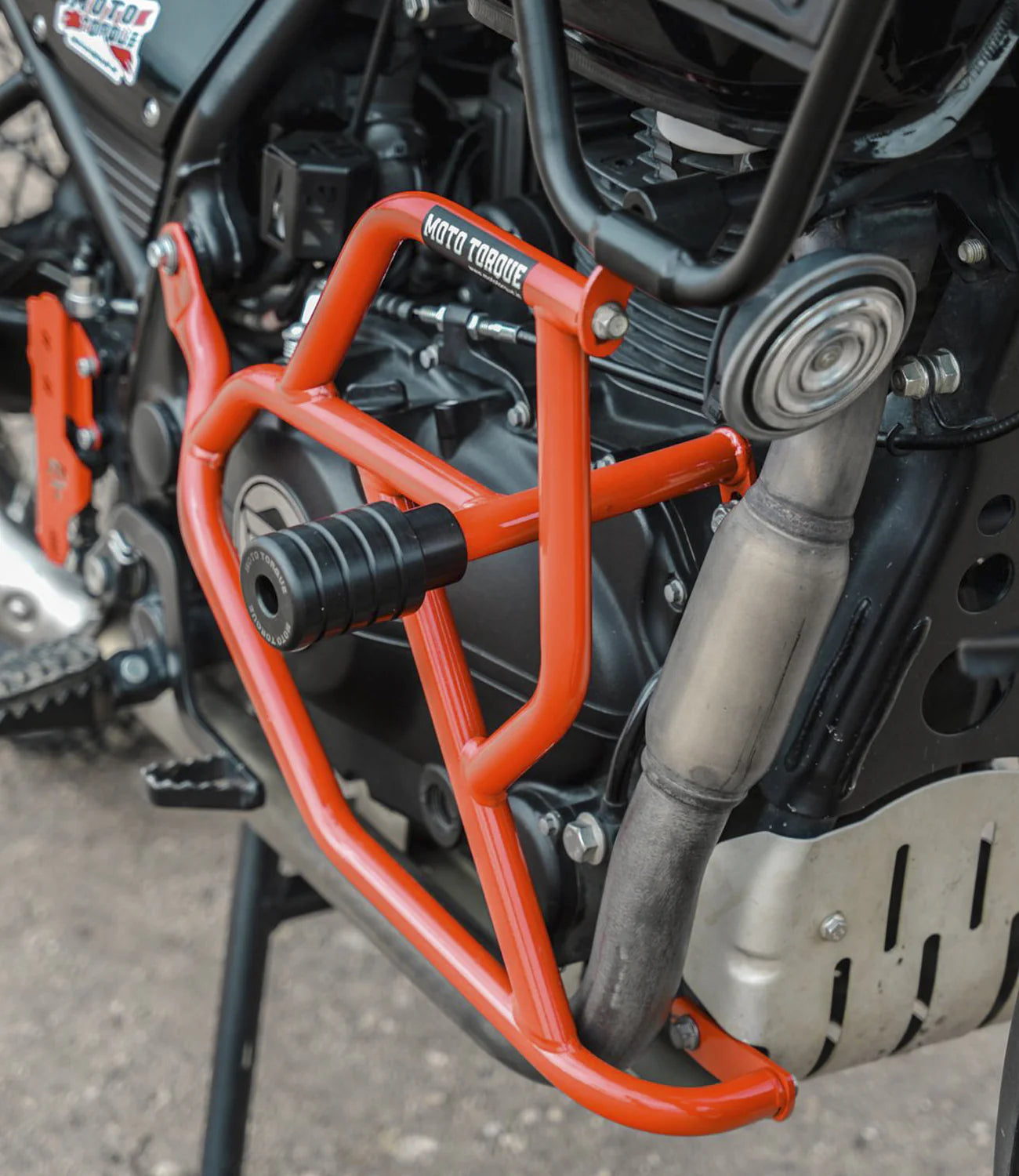 Moto Torque - GUARDIAN - HIMALAYAN CRASH GUARD (RED)
