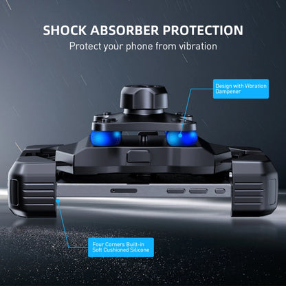 REVLOX FlexPro Motorcycle Mobile Mount with Vibration Dampener