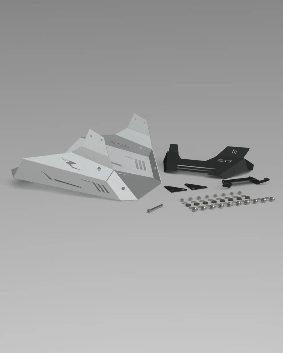 Rogue 2.0 – KTM Duke Gen3 390/250 Belly pan/ Sump guard/ Spoiler (SS)