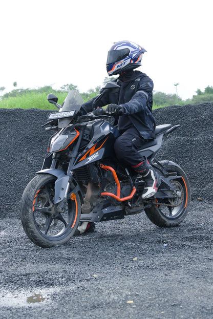 Rogue 2.0 – KTM Duke Gen3 390/250 Belly pan/ Sump guard/ Spoiler (BLACK)