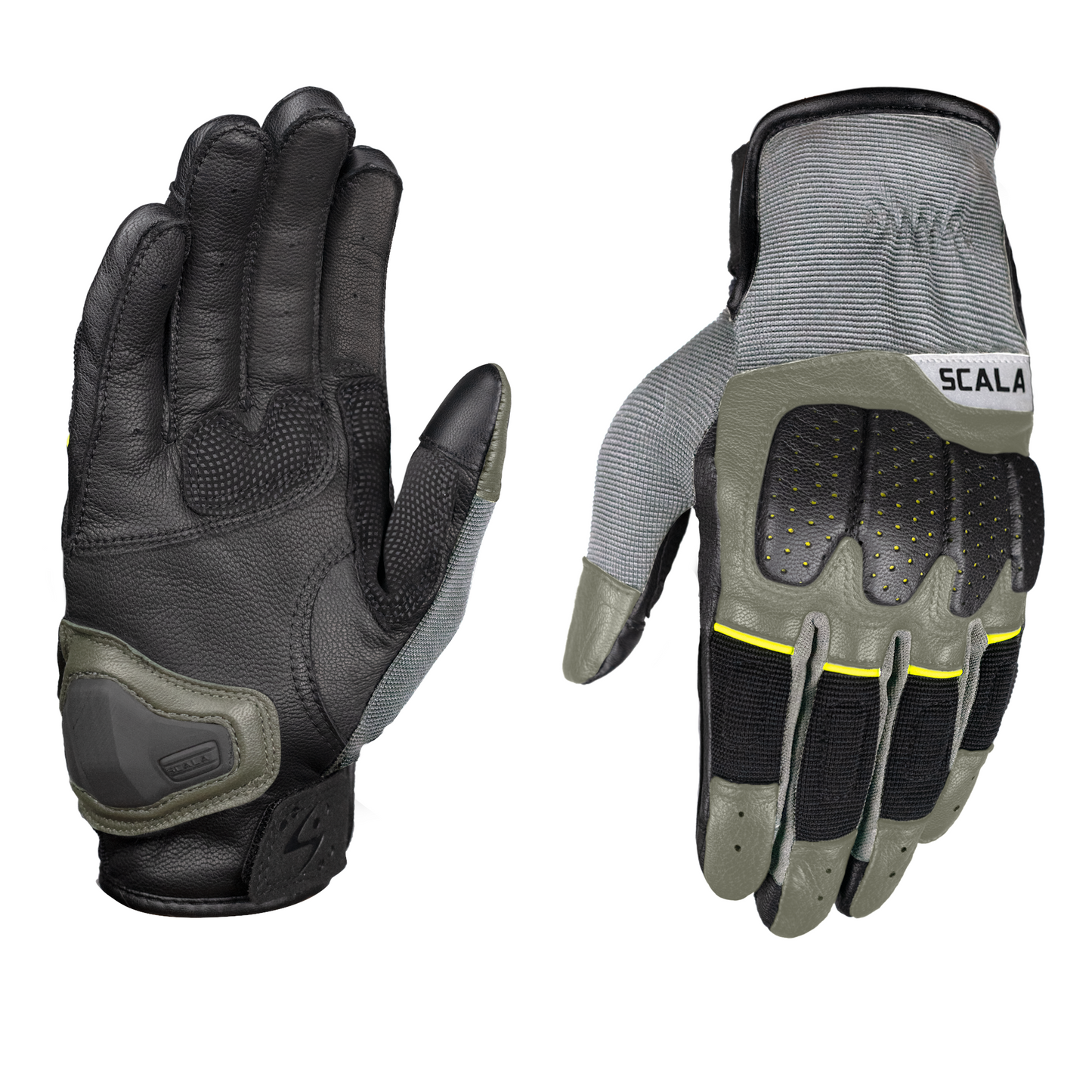 Scala - Speed 2 Gloves - Olive Green