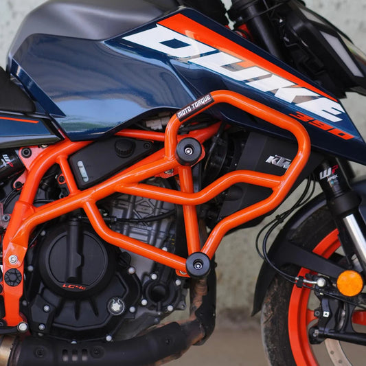 Moto Torque - Thor Crash Guard(Orange) For duke 250/390- Gen-3