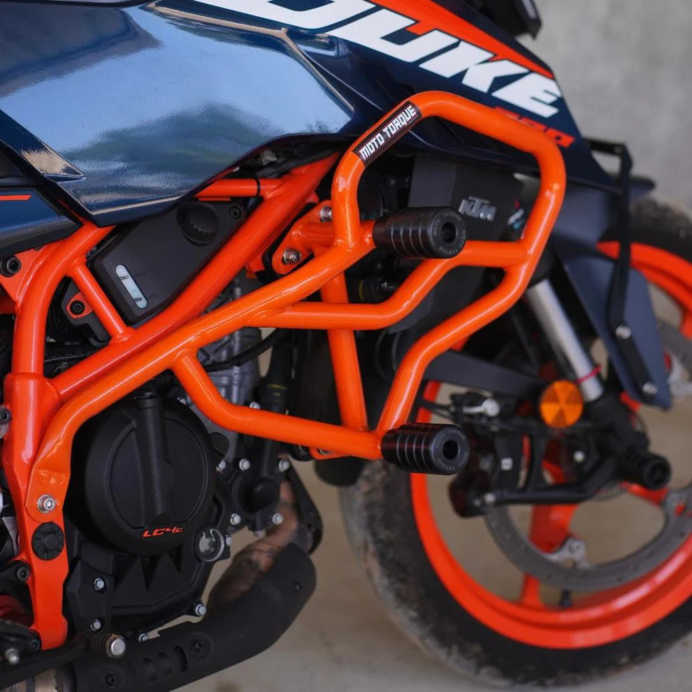 Moto Torque - Thor Crash Guard(Orange) For duke 250/390- Gen-3