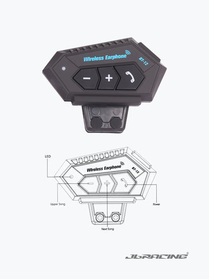 JB Racing Helmet Bluetooth BT12