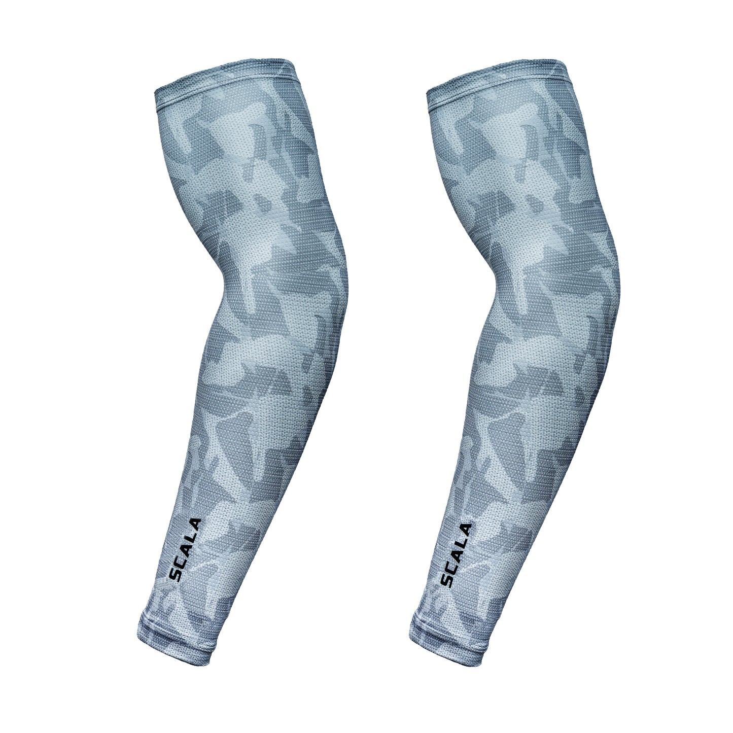 Scala - Air-X Arm Sleeves- Light Gray Camo