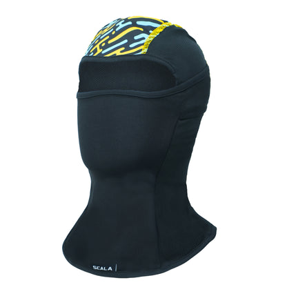 Scala - CoolKnit Multipanel Balaclava: Blue Yellow