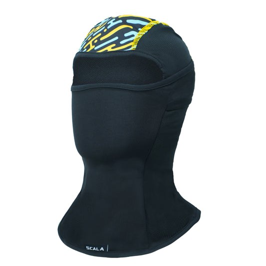 Scala - CoolKnit Multipanel Balaclava: Blue Yellow