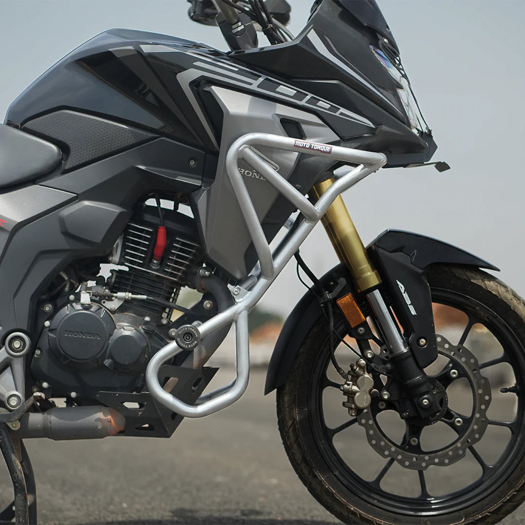 Moto Torque - CRASH GUARD (SILVER) FOR HONDA CB 200X