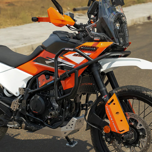Moto Torque - BLACK CRASH GUARD FOR KTM 390 Adventure/Adventure X