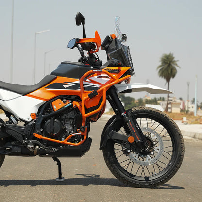 Moto Torque - ORANGE CRASH GUARD FOR KTM 390 Adventure/Adventure X