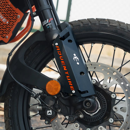 Moto Torque - FORK PROTECTORS METAL -BLACK FOR 2025 FOR KTM 390 Adventure/Adventure X
