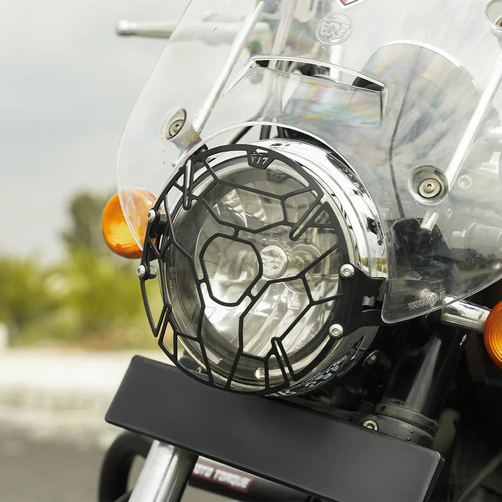 Moto Torque - HEAD LIGHT GUARD FOR METEOR 350