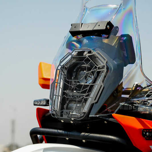 Moto Torque - HEADLIGHT GUARD SPIDER VERISON FOR KTM 390 Adventure/Adventure X