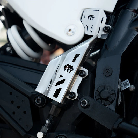 Moto Torque - REAR MASTER CYLINDER GUARD (SS) FOR 2025 FOR KTM 390 Adventure/Adventure X